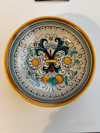 Piattino in ceramica di Deruta