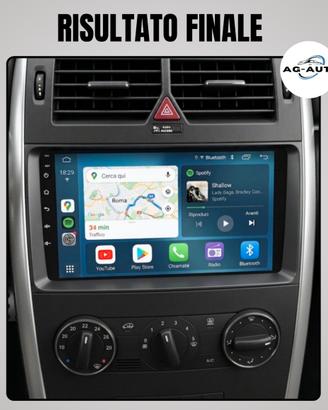 Mercedes classe A e B KIT COMPL. Autoradio Android
