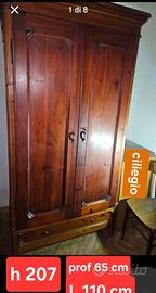 Armadio Antico in Ciliegio 