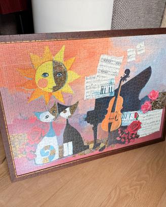 Quadro Gatti Rosina Wachtmeister (Puzzle)