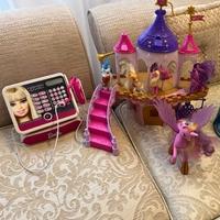 Castello dei Pony e la Cassa di Barbie e varie