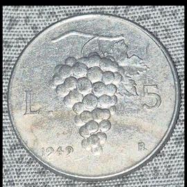 5 lire 1949