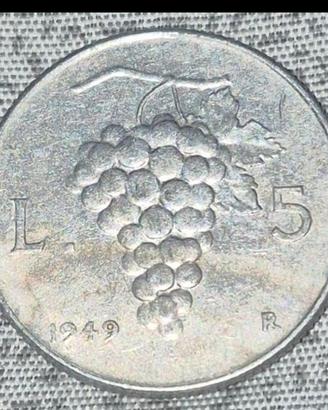 5 lire 1949