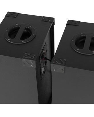 Casse acustiche audio amplificate karaoke