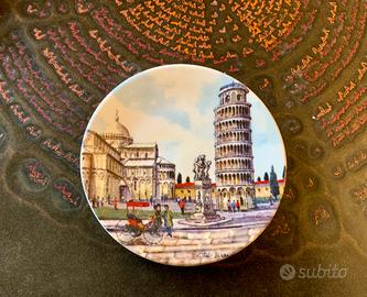 Piattino da parete souvenir di pisa
