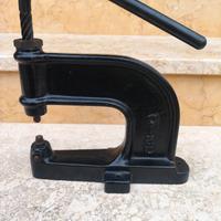 torchio per rivetti bottoni pelletteria calzolaio