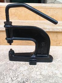 torchio per rivetti bottoni pelletteria calzolaio