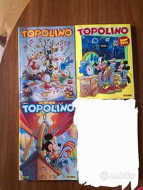Fumetti Topolino n.3657, 3658, 3659