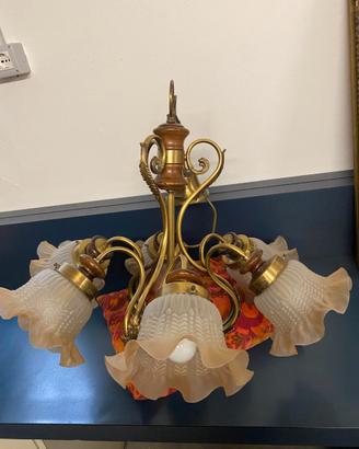 Lampadario a sei luci