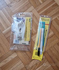 2 Set marcabiancheria termoadesivi
