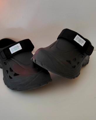 Suicoke MOK Sabot Ciabatte Gomma Nero - Taglia 37