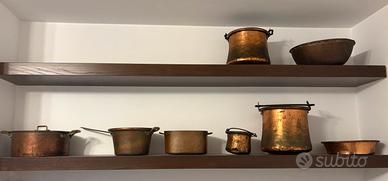 Paioli antichi in rame – Vari formati e misure