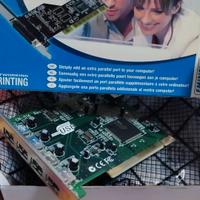 PCI Card with Parallel Port 4 USB