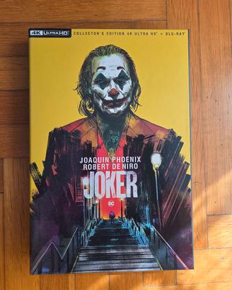 Joker blu ray 4k Collector's edition