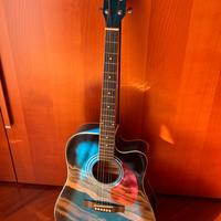 Chitarra acustica Blu Soundsation