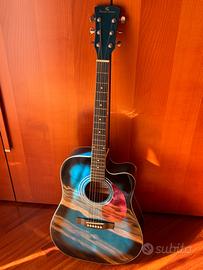 Chitarra acustica Blu Soundsation