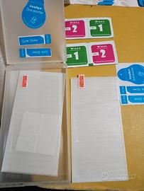 KIT 2 PELLICOLE NUOVE PER SMARTPHONE SAMSUNG 