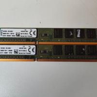 2X RAM KINGSTON 4GB