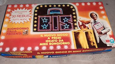 gioco vintage da tavolo bis rebus Mike buongiorno 