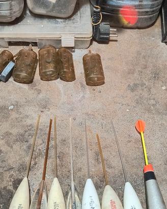 Lotto bombarde e striscio pesca trota mare fiume