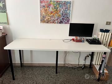Scrivania IKEA 2 metri, altezza regolabile