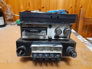 autoradio anni 60 ekco-mangianastri -amplificatore