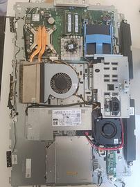 computer marca del 9030 con solo monitor rotto