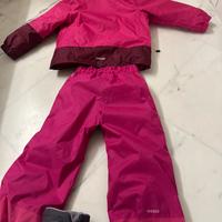 Tuta sci bambina 4 anni