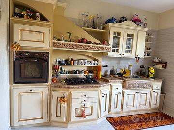 Cucina finta muratura