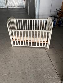 Lettino per bimbi bianco DOYMO CITYLINE