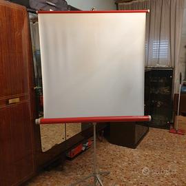Schermo bianco per riproduzioni video/foto