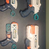 Due coppie di pistole x shot