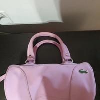 Borsetta a mano rosa Lacoste