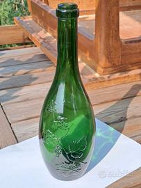Bottiglie in vetro decorate