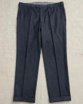 Pantaloni Loro Piana Uomo 56 Grigio Antracite