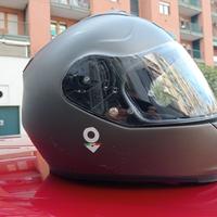 casco NOS tg M.   NS7 F.         Titanium