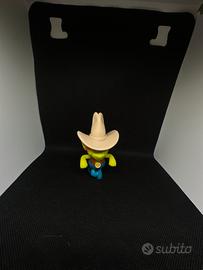 Personaggio giocattolo alieno cowboy
