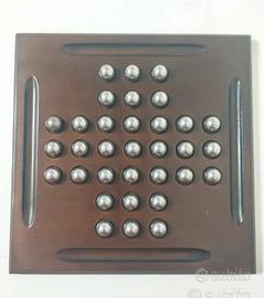 Dama cinese in legno con 33 sfere. Dal Negro