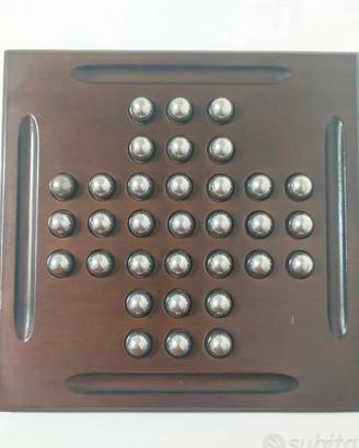 Dama cinese in legno con 33 sfere. Dal Negro