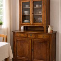 Vetrinetta legno massello componibile