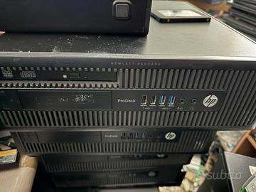 n.02 barebone pc hp sff cpu i5 4a gen 4gb ram ddr3