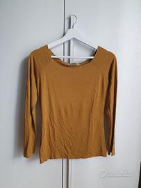Maglia senape manica lunga leggera-Ottime Condizio