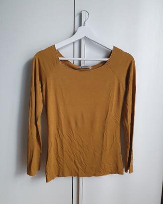 Maglia senape manica lunga leggera-Ottime Condizio