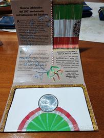 10.000 Lire in argento celebrativa del 200° Annive