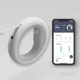 Guinzaglio allungabile a mani libere e luce LED co