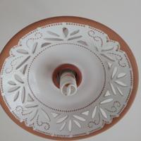 Lampadario cucina ceramica