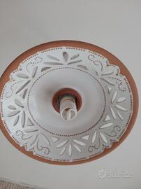 Lampadario cucina ceramica