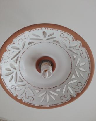 Lampadario cucina ceramica