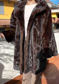 pelliccia vera taglia M/L