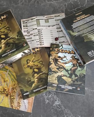 Scatola base del GdR di Conan il Barbaro - ITA